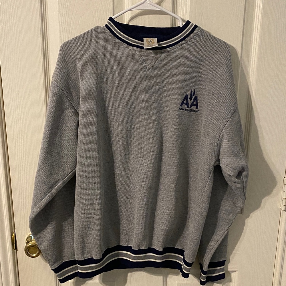 Premier Gray Crewneck Men's Sweater